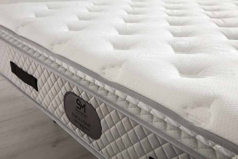 Matelas EXCLUSIVE ressort & mousse 32cm surmatelas intégré