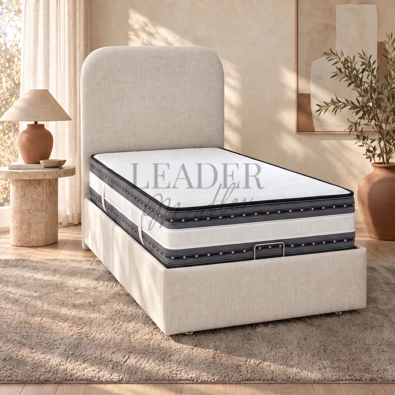 Lit coffre Petra 90x190 | Leader Meubles