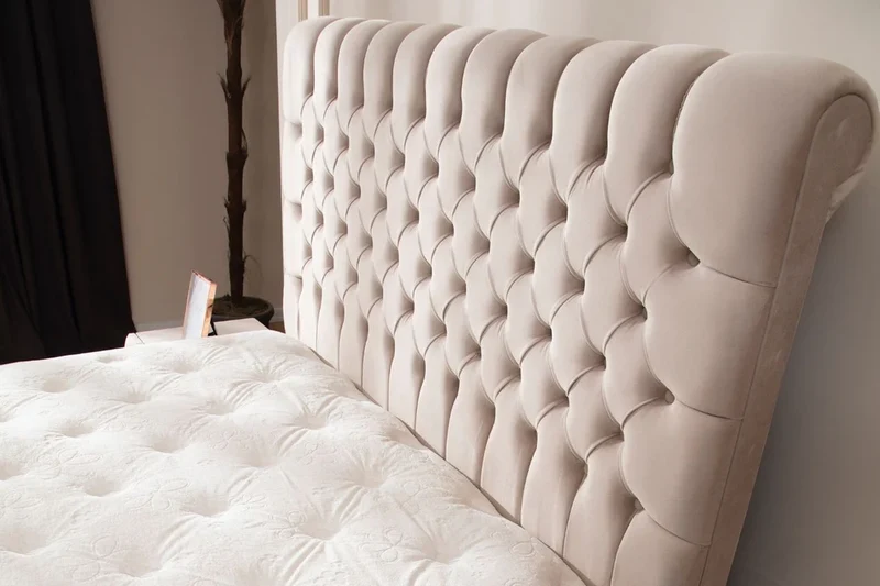 Lit coffre LUNA Beige