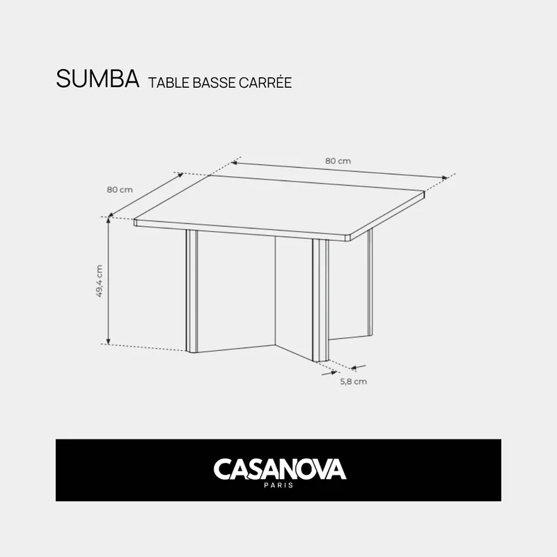 SUMBA - TABLE BASSE