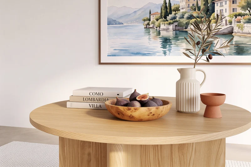 SUMBA - TABLE BASSE RONDE