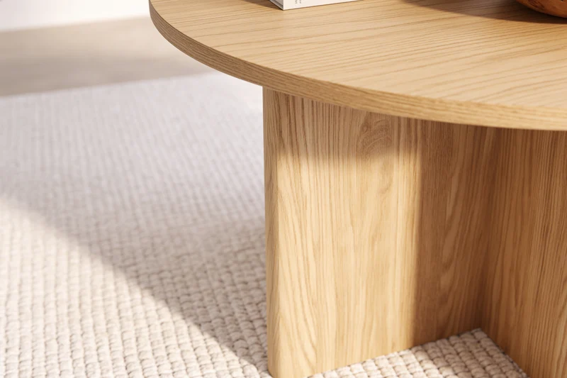 SUMBA - TABLE BASSE RONDE