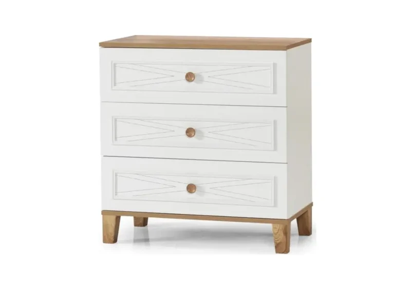 Ensemble chambre jeune lit superposé beige ATLAS