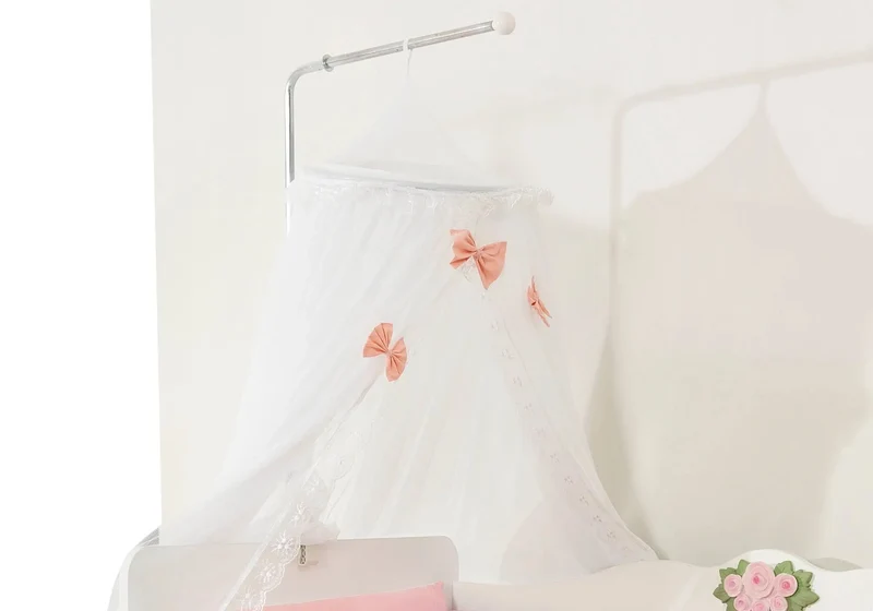 Ensemble chambre bébé rose LUNA