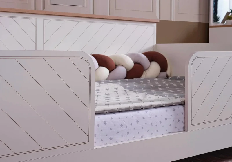 Ensemble chambre bébé Montessori blanc OSCAR