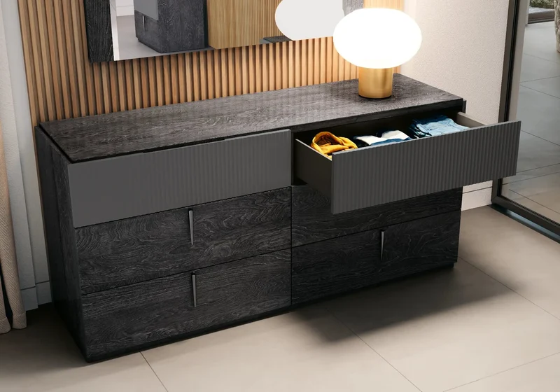 Chambre complète modern capitonné ROMY