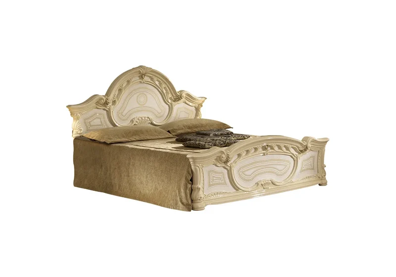 Chambre complète laquée beige LOIS