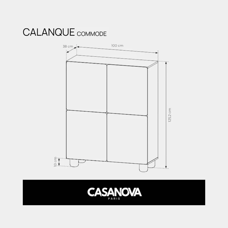 CALANQUE - COMMODE