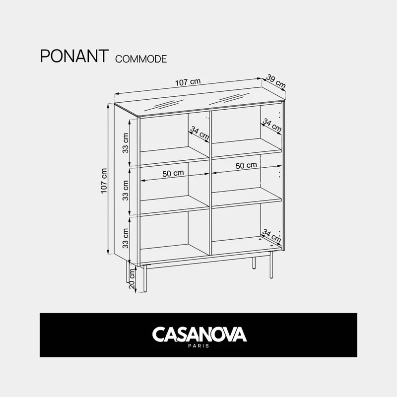 PONANT - COMMODE