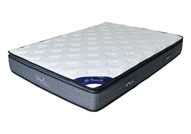 Matelas hybride ressorts ensachés mousse 25 cm - Concorde