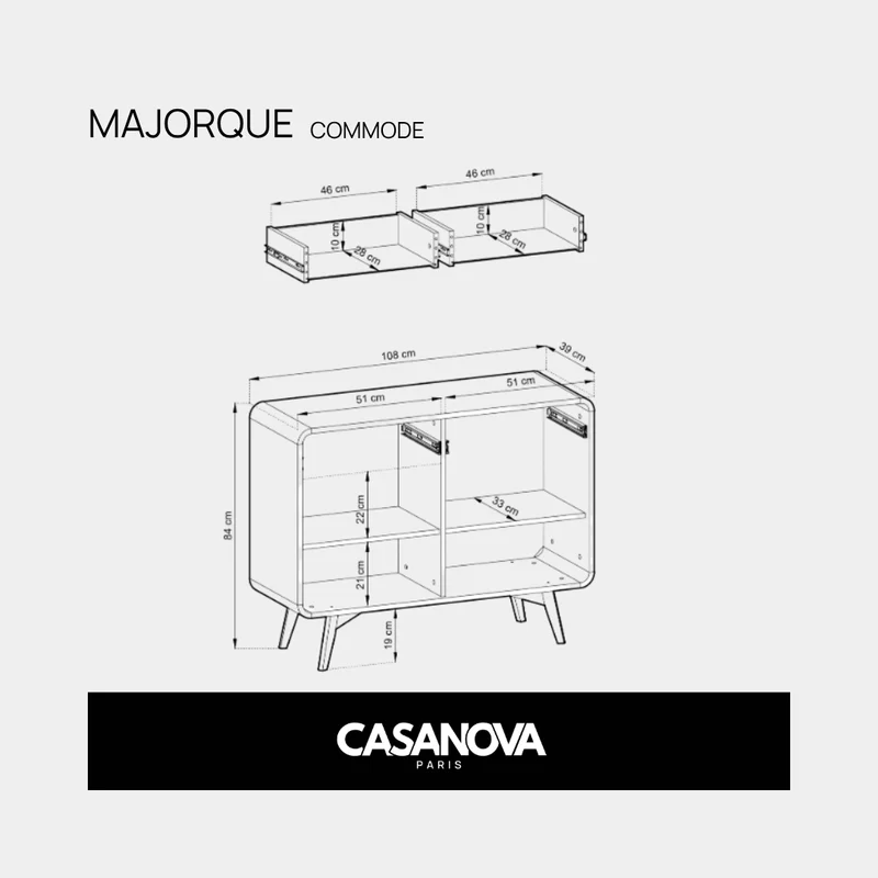 MAJORQUE - COMMODE