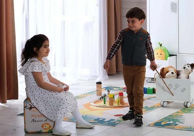 Ensemble de chambre enfant montessori MY WORLD SAFARI MAX