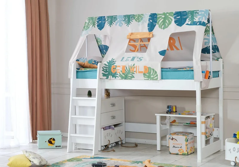 Ensemble de chambre enfant montessori MY WORLD SAFARI