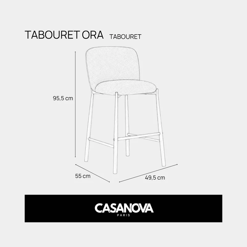 LOT ORA - TABOURET