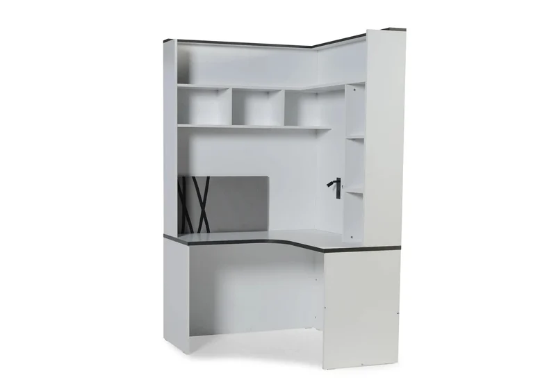 Ensemble de chambre jeune moderne blanc INFINITY