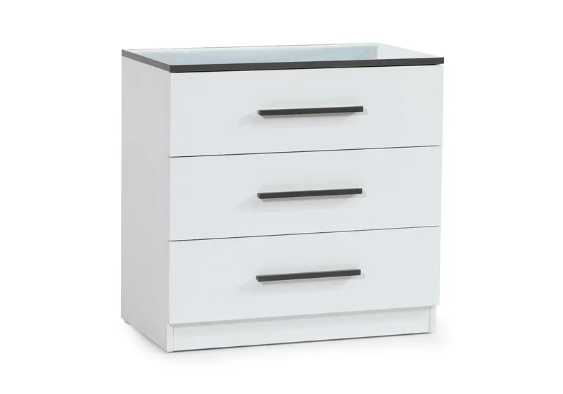 Ensemble de chambre jeune moderne blanc INFINITY