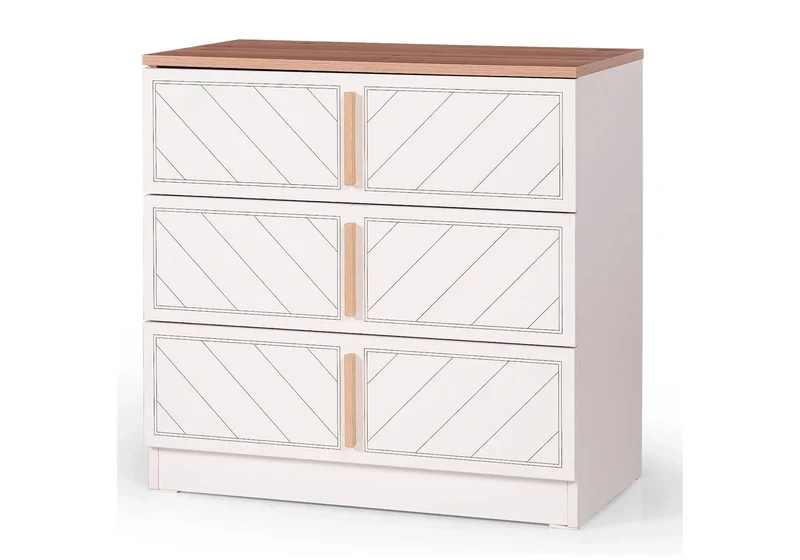 Ensemble de chambre jeune moderne crème OSCAR