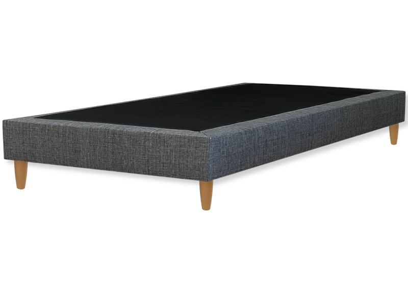 Sommier tapissé gris design 15 cm - Arden