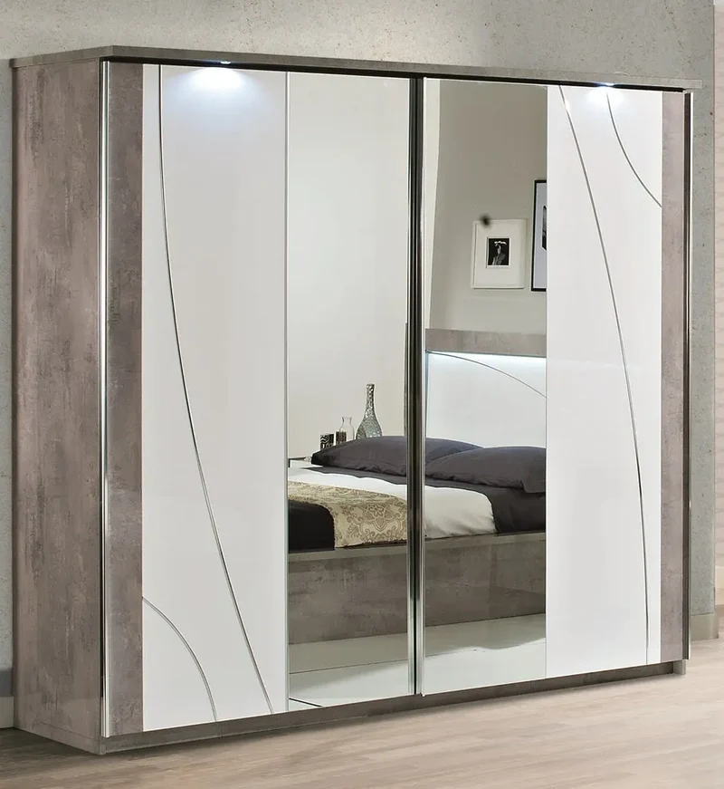 Chambre à coucher blanche MILANO