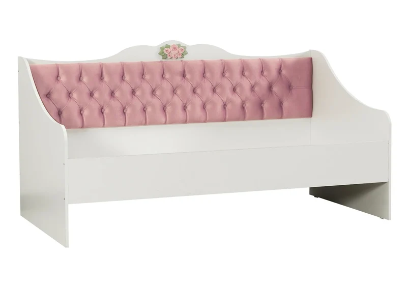 Ensemble complet de chambre moderne rose LUNA