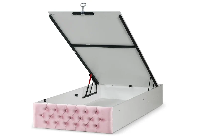 Ensemble complet de chambre moderne rose LUNA