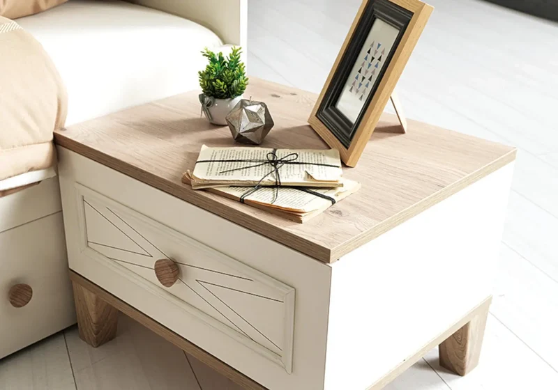 Ensemble complet de chambre moderne vert ATLAS