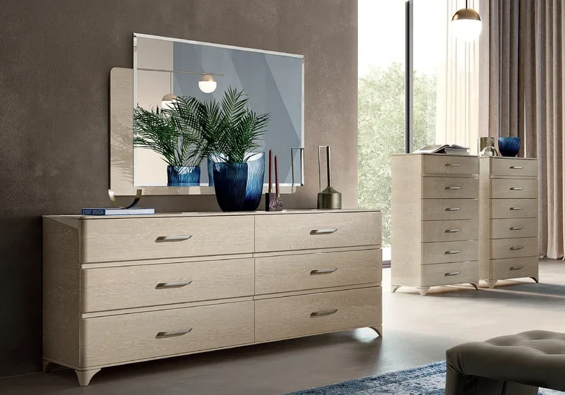 Chambre complète modern sable LOLY