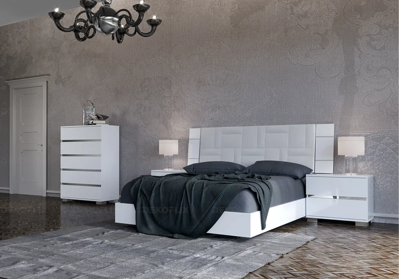 Armoire dressing blanc laqué modulable design - Dream