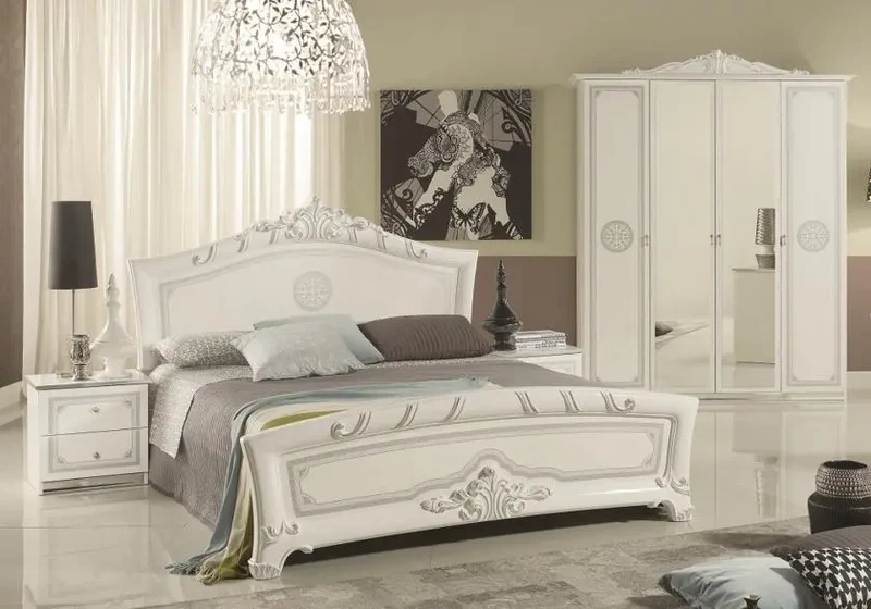 Chambre baroque laqué GRETA