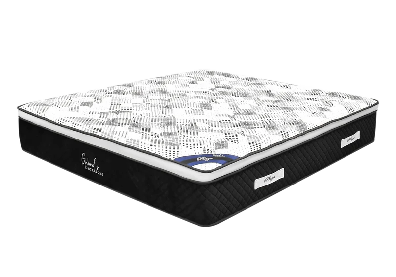 Matelas ressorts ensachés surmatelas 30 cm - Plaza
