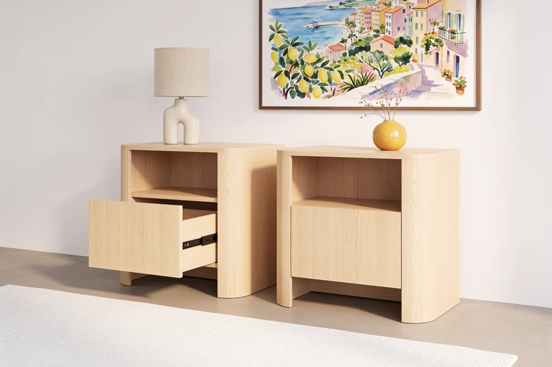 LOT TOSCANE - TABLE DE CHEVET