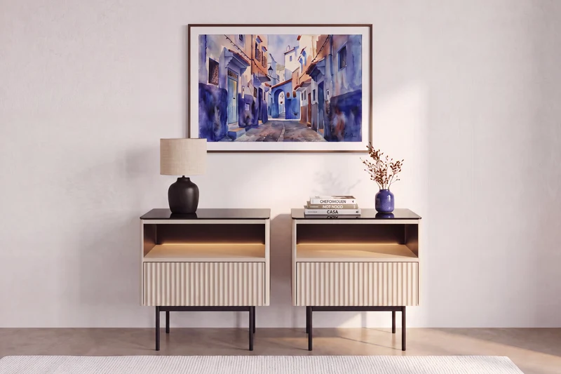 LOT PONANT - TABLE DE CHEVET