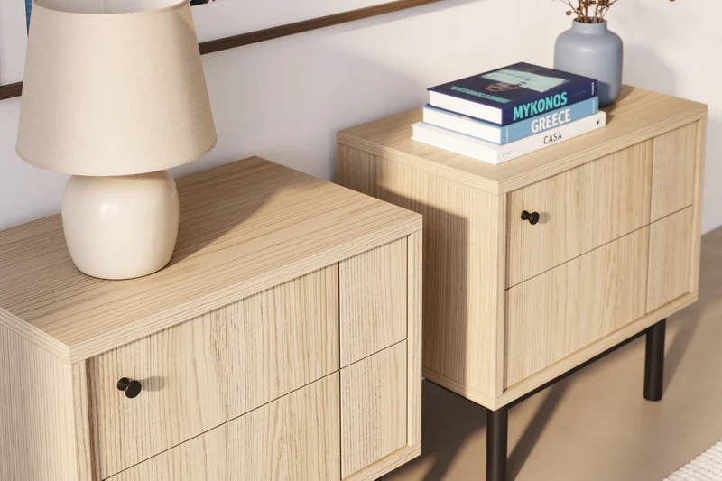 LOT SAFAR - TABLE DE CHEVET