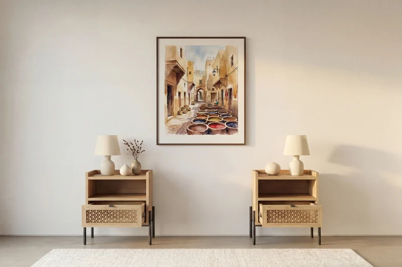 LOT STERA - TABLE DE CHEVET