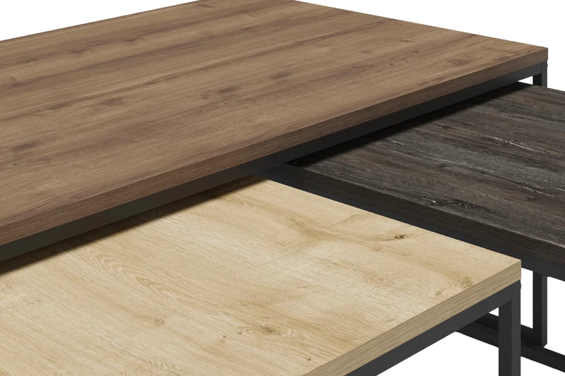TRIO OPAL - TABLE BASSE