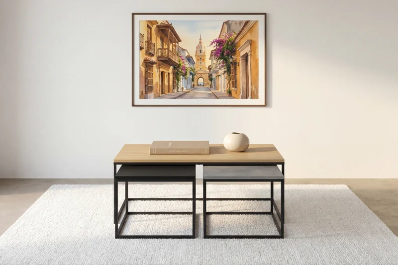 TRIO OPAL - TABLE BASSE