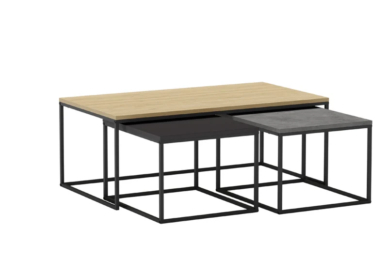 TRIO OPAL - TABLE BASSE