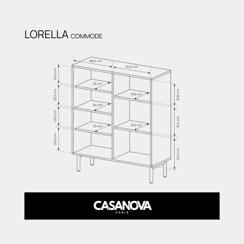 LORELLA - COMMODE