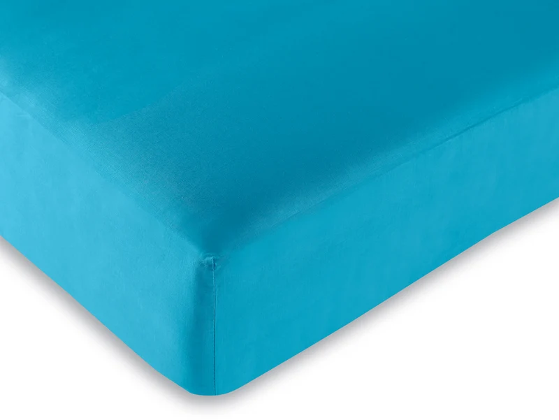 Drap housse 180 x 200 bonnet de 25 cm 100% coton