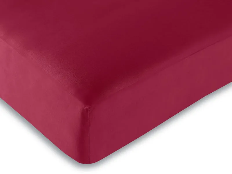 Drap housse 180 x 200 bonnet de 25 cm 100% coton