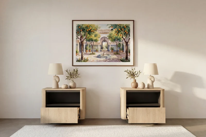 LOT POPPY - TABLE DE CHEVET