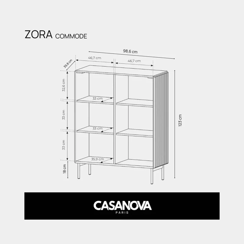 ZORA - COMMODE