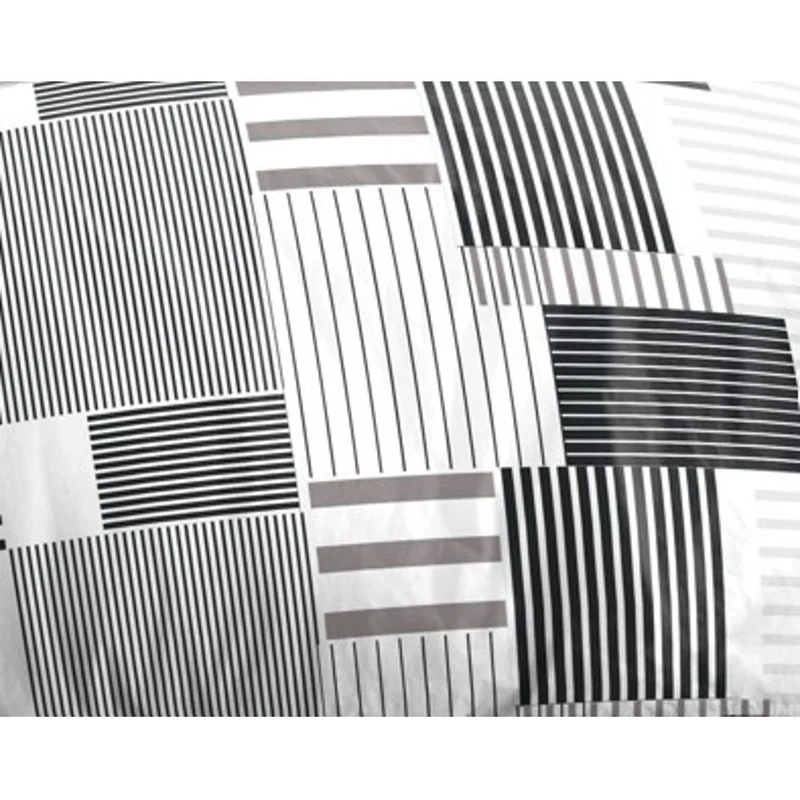 Parure de draps 4 pièces "Louna" drap housse 140 Aby Gris