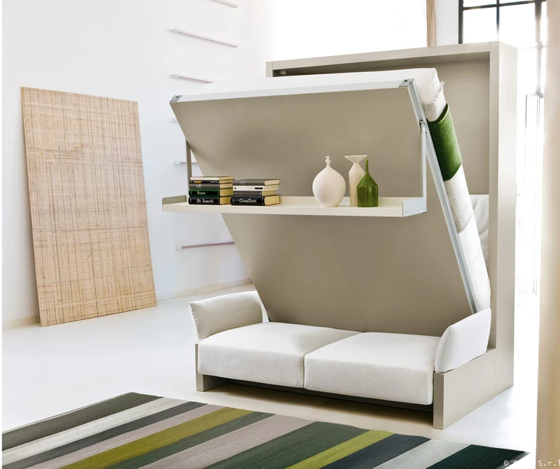NUOVOLIOLA 10 Wall Bed +50 coloris & matériaux