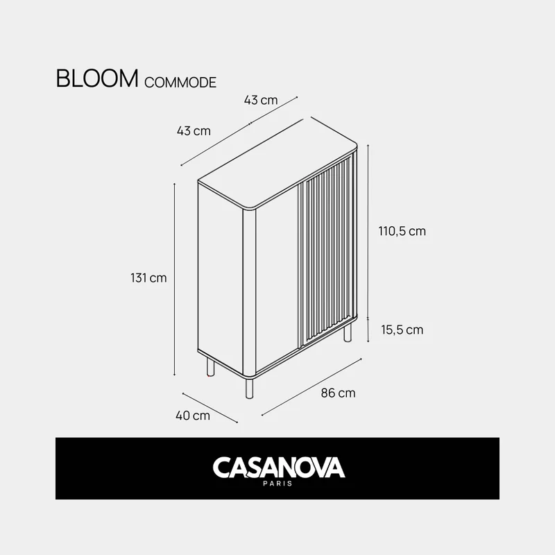 BLOOM - COMMODE