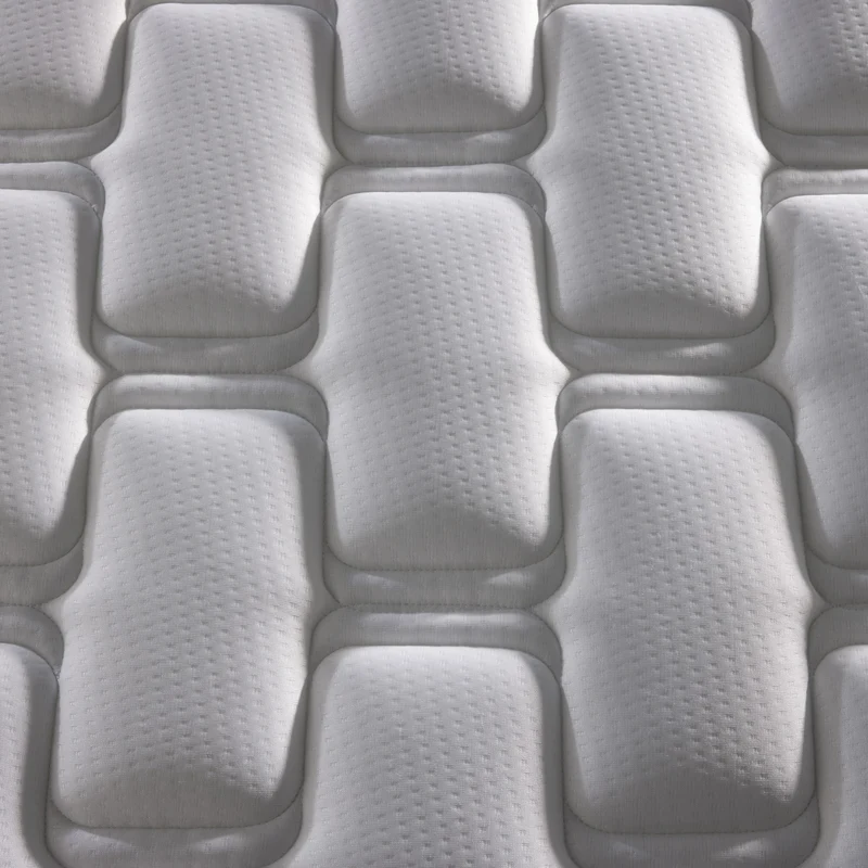Matelas 80x200 cm bi-confort : accueil mémoire de forme et mousse HR