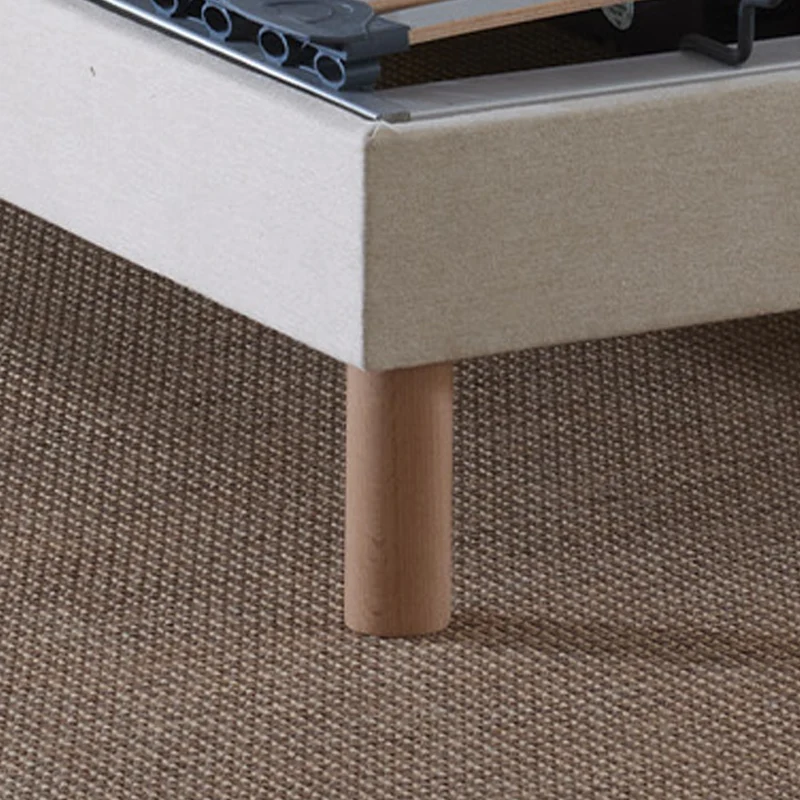 Lit électrique de relaxation multi lattes lisse Beige 90 x 200