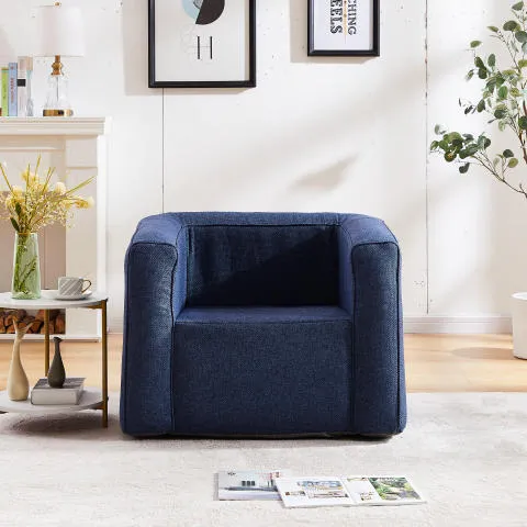 Fauteuil gonflable Terracotta - Intérieur et extérieur - Couleur Bleu