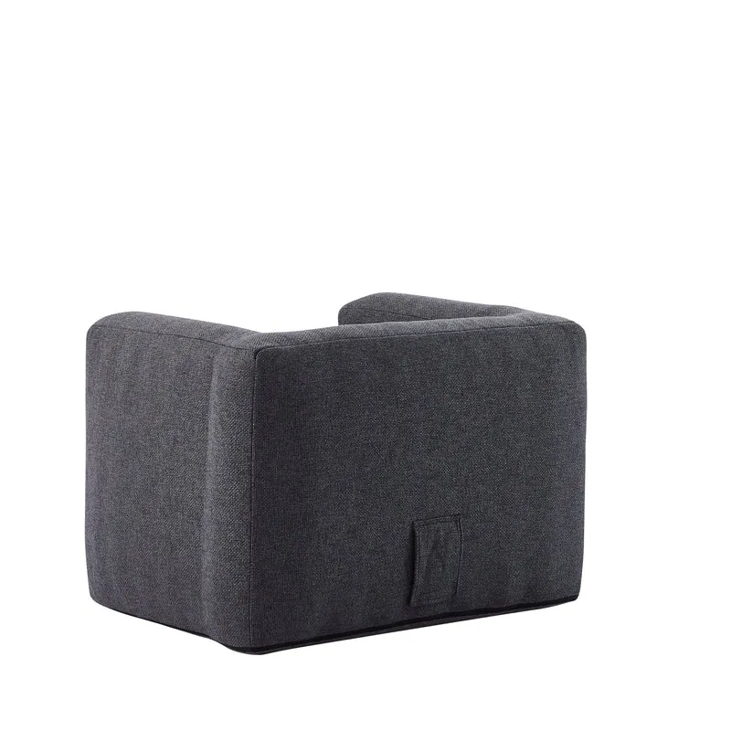 Fauteuil gonflable Terracotta - Intérieur et extérieur - Couleur Gris foncé