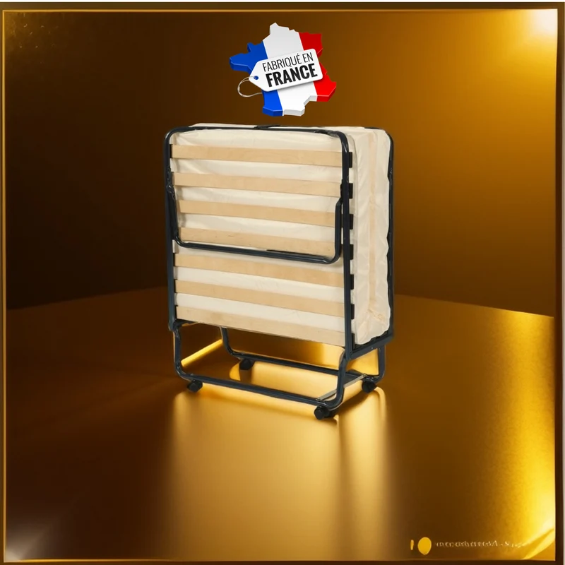 Lit Pliant Sedac - Solution Pratique pour un Sommeil Confortable